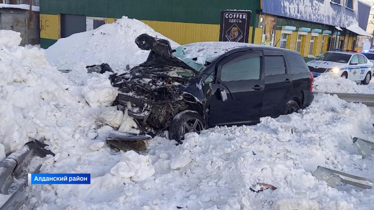 В Алдане в результате ДТП погиб водитель – ГТРК «Саха»