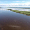На реке Лене продолжается рост уровней воды из-за дождевого паводка