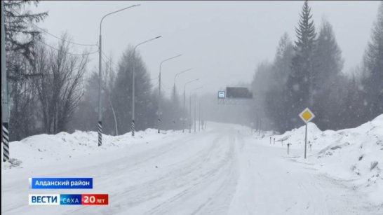 РСЧС предупреждает о снегопадах и сильном ветре в ряде районов Якутии