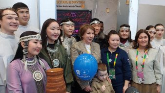 Выставочный стенд Якутии представили на Всемирном молодёжном фестивале в Сочи