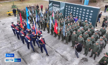 Финал первых Всероссийских военно-патриотических соревнований "Путь ВОИНа" стартовал в Якутске