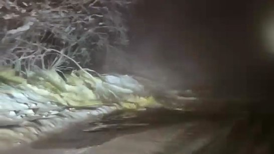 На 94 км автодороги "Амга" нарушено сообщение