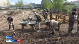 В Якутске возобновили масштабные археологические раскопки на улице Каландаришвили