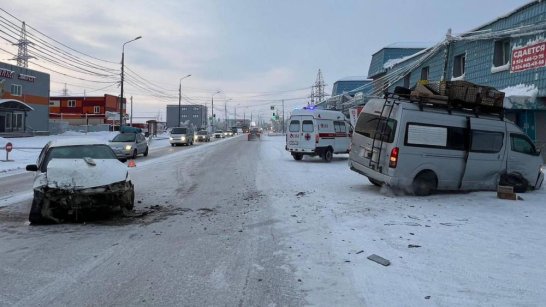 В Якутске за прошедшие сутки зарегистрировано 11 ДТП