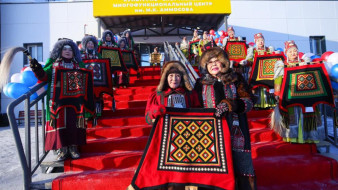 В Намском районе открыт новый культурно-спортивный центр