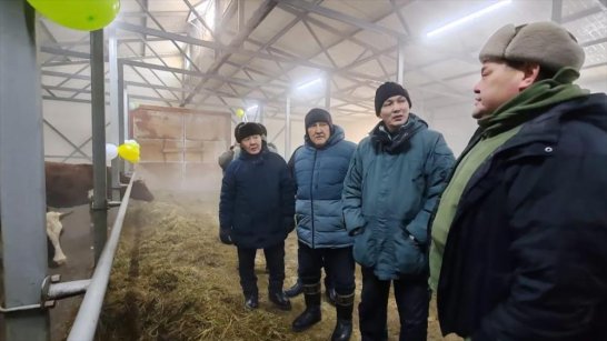 Новый животноводческий комплекс открылся в Вилюйском районе