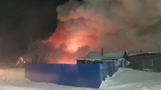 В Нерюнгринском районе при пожаре в частном доме погиб человек