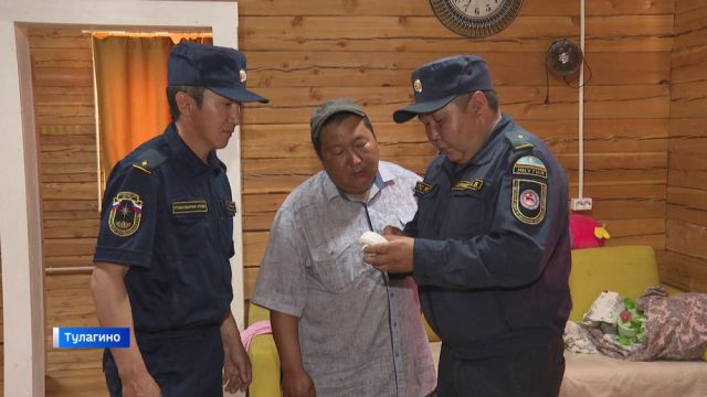 Профилактическую акцию "Кнопка жизни" провели в поселке Тулагино