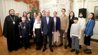 Владимир Путин встретился с семьёй Героя России Дмитрия Егорова