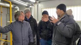 Джулустан Борисов осмотрел новые объекты теплоснабжения в Горном районе