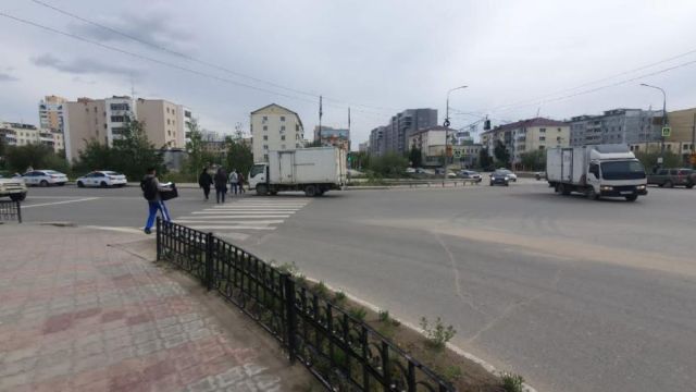 В Якутске произошло ДТП с участием пешеходов