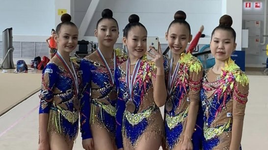 Якутские гимнастки завоевали бронзовые медали всероссийских соревнований в Ульяновске