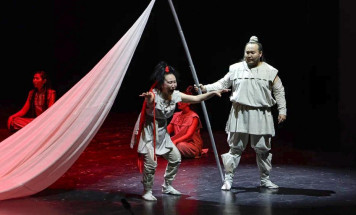 Театр Олонхо Якутии представил спектакль на сцене музыкально-драматического театра в Астане