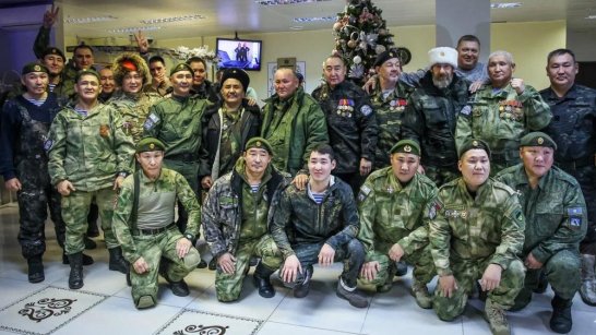 Добровольцы отряда "Боотур" вернулись в Якутию из зоны СВО
