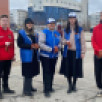 Более 100 тысяч георгиевских ленточек ко Дню Победы раздадут волонтёры в Якутии