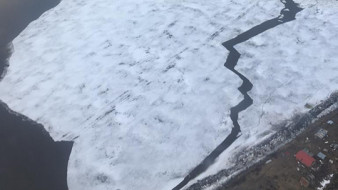 В Среднеколымском районе проведены подрывы ледового поля