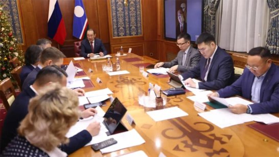 Айсен Николаев рассмотрел вопросы газификации Южной и Западной Якутии