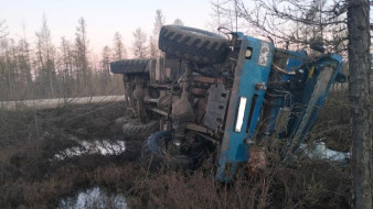 В Мирнинском районе в результате ДТП погиб водитель