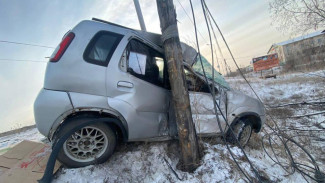 В Якутске в результате ДТП пострадал водитель
