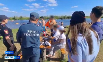 В Якутске сотрудники ГИМС проводят рейды по несанкционированным пляжам