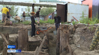 На территории бывшего Якутского острога продолжаются масштабные археологические раскопки