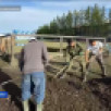 60 бойцов стройотрядов помогают ликвидировать последствия паводка в пяти населённых пунктах Верхоянского района