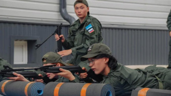 Курсанты Центра "ВОИН" учатся основам точной стрельбы