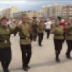 В такт мелодиям военных лет. В Якутске прошла патриотическая акция "Вальс Победы"