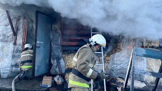 В Среднеколымском районе в результате пожара погиб человек