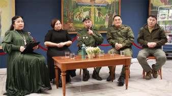 В Национальной библиотеке Якутии на всероссийской акции "Ночь искусств" выступил ветеран СВО