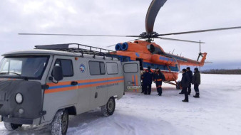 Группа спасателей выехала в Кобяйский район для вывоза фрагментов ракет-носителей