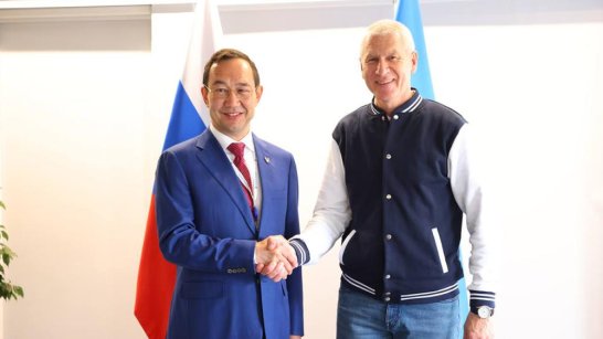 ВЭФ-2023: Министр спорта России и глава Якутии обсудили подготовку к Играм "Дети Азии"