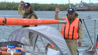 На парусной яхте по следам Витуса Беринга. Из Якутска стартовала уникальная экспедиция