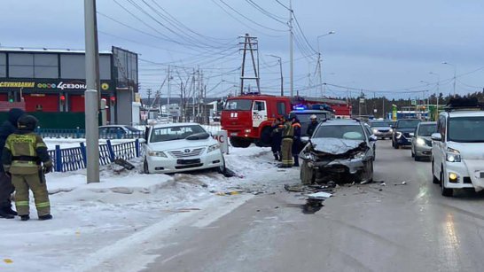 В Якутске в результате ДТП пострадали 4 человека