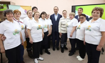 Айсен Николаев дал высокую оценку муниципальному проекту активного долголетия в Алданском районе