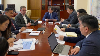 Джулустан Борисов провел встречу с заместителем гендиректора Корпорации МСП