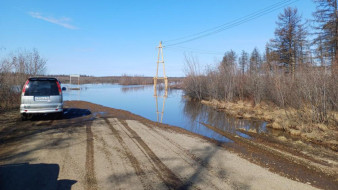 Временно ограничено движение транспорта на участке автодороги "Арктика"