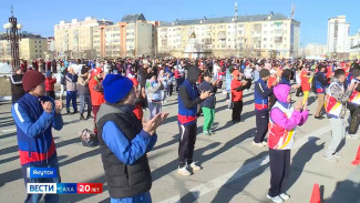 Сезон утренних зарядок стартовал в Якутии