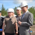 Глава Якутии проверил ход строительства нового лечебного корпуса Нюрбинской ЦРБ