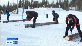 В Ленском районе прошли соревнования отцов и сыновей