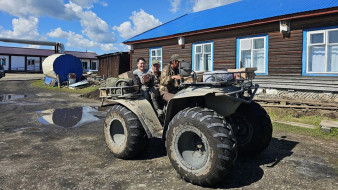 Бригада врачей работает в пострадавшем от паводка Оймяконском районе