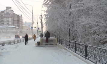 Предстоящей ночью в Якутске ожидается до -44°С