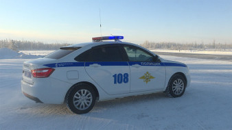 Госавтоинспекция үлэһиттэрэ трассаҕа үлэлэрин үтүө түмүгэ