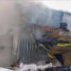 В Якутске при пожаре частного гаража погиб человек