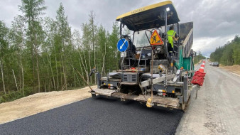 В Якутии завершат капитальный ремонт 10 километров трассы "Амга" в октябре