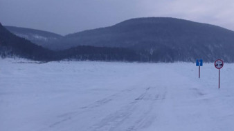 В Ленском районе на участке автозимника снижена грузоподъемность