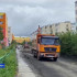 Дорожники меняют асфальт на одной из главных улиц поселка Айхал Мирнинского района