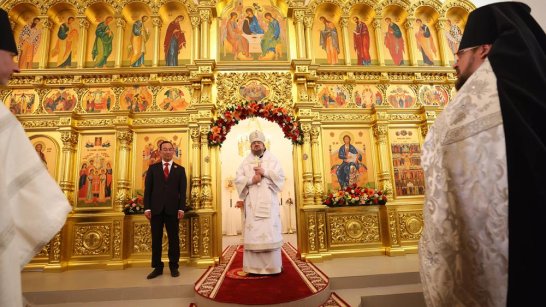 В Якутии в День Победы освятили Храм-памятник защитникам Отечества