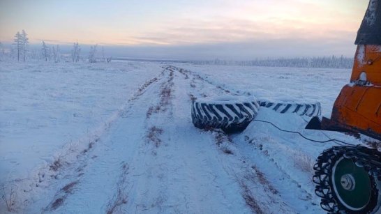 В Усть-Янском районе открыт участок дороги "Усть-Куйга — Депутатский — Белая Гора"