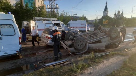 В Якутске в результате ДТП пострадали 5 человек